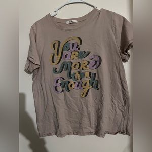 Boutique Tres Bien tshirt. Only wore a few times.